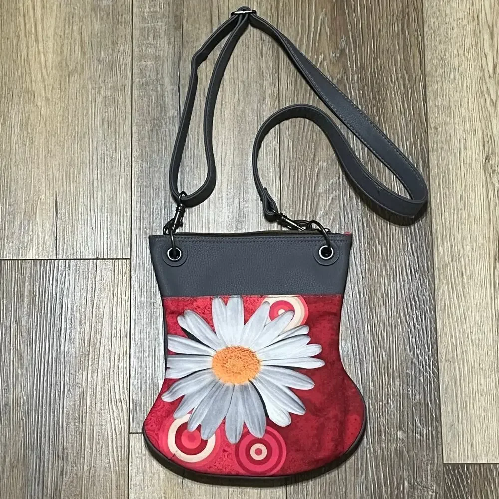 Desigual Crossbody Bag Wizard Of Oz Artsy Daisy Boho Purse Fantasy Y2K NWOT